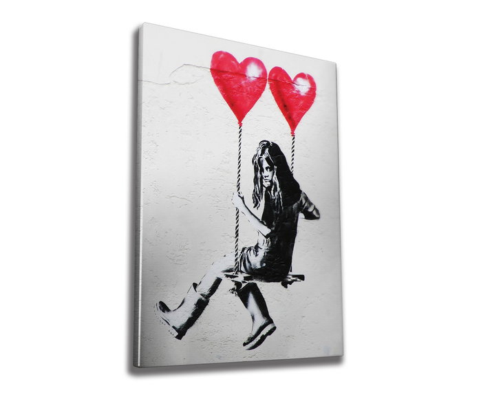 Wallity Lienzo Decorativo Banksy WY01 70 x 100 cm Wallity Lienzo Decorativo Banksy WY01 70 x 100 cm